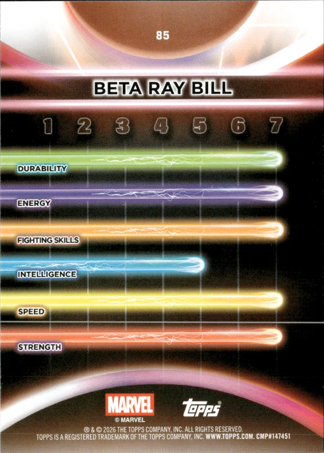 Beta Ray Bill card back
