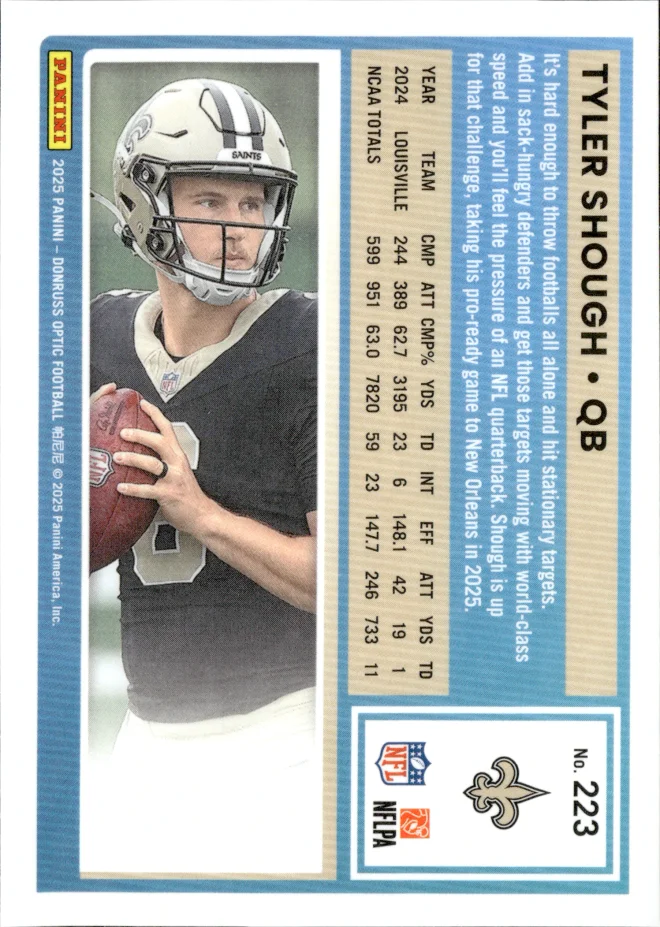 Tyler Shough card back