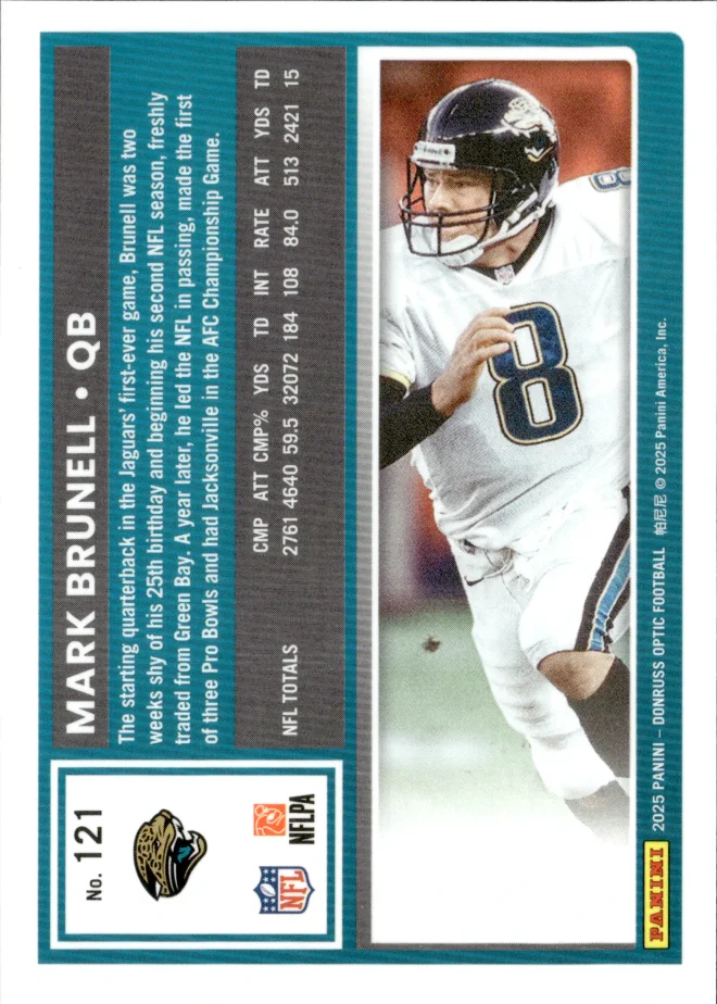 Mark Brunell card back