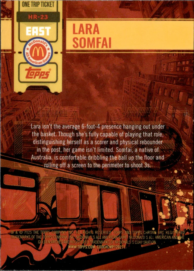 Lara Somfai card back