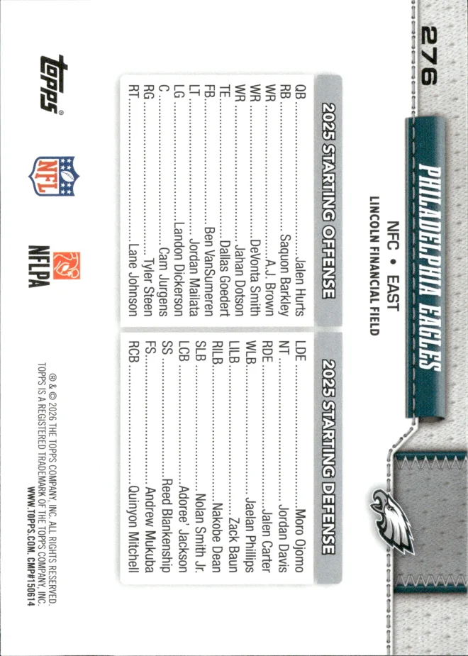 Card 11 card back