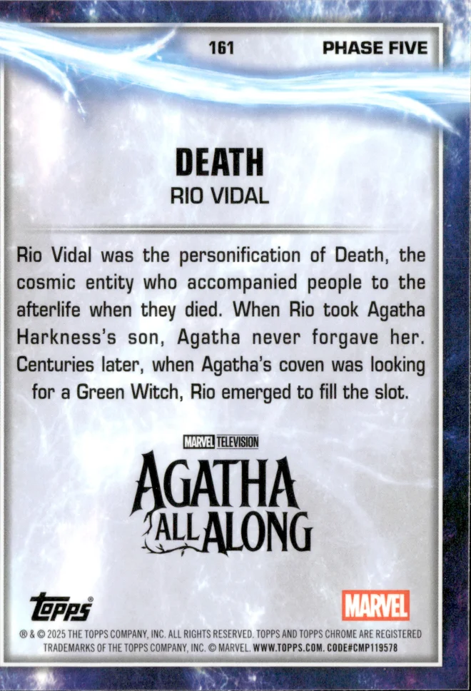 Rio Vidal card back