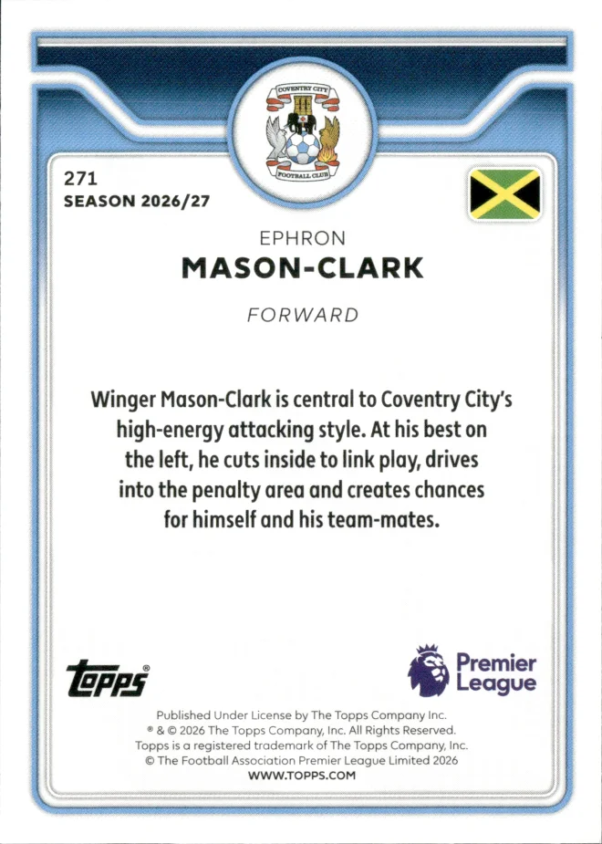 Ephron Mason-Clark card back