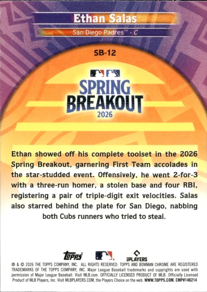 Ethan Salas card back