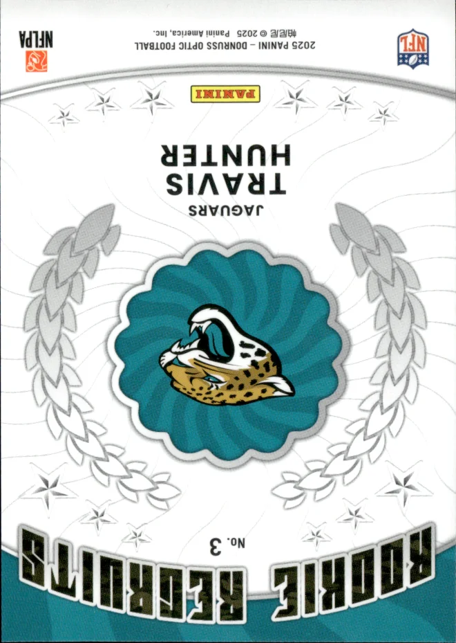 Travis Hunter card back