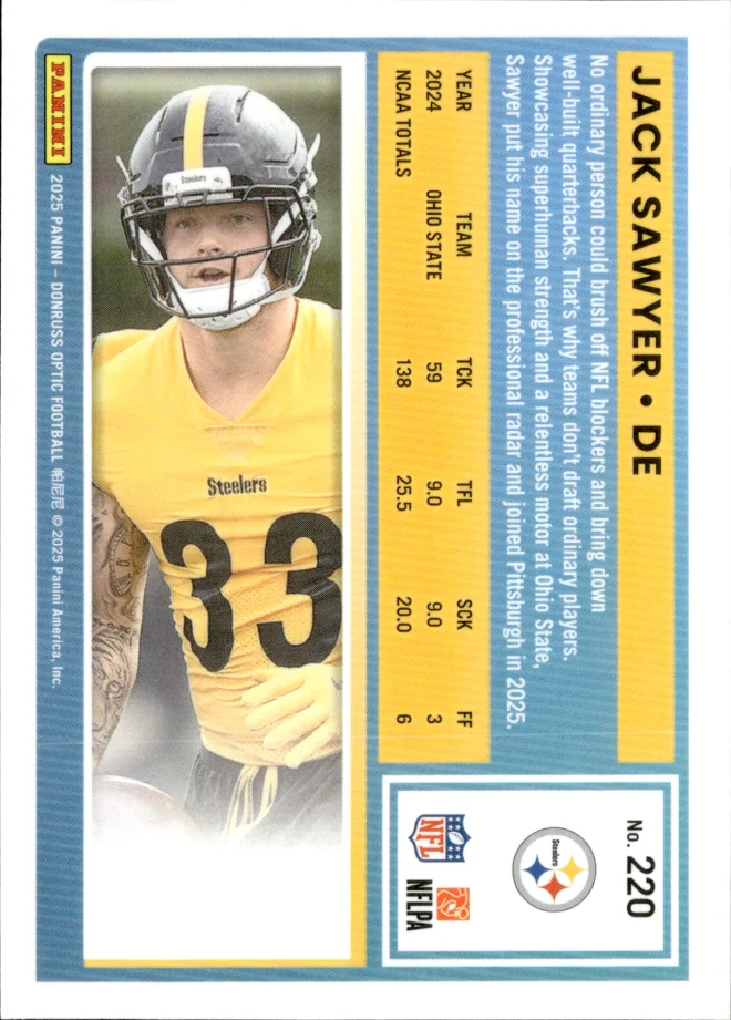 Jack Sawyer card back
