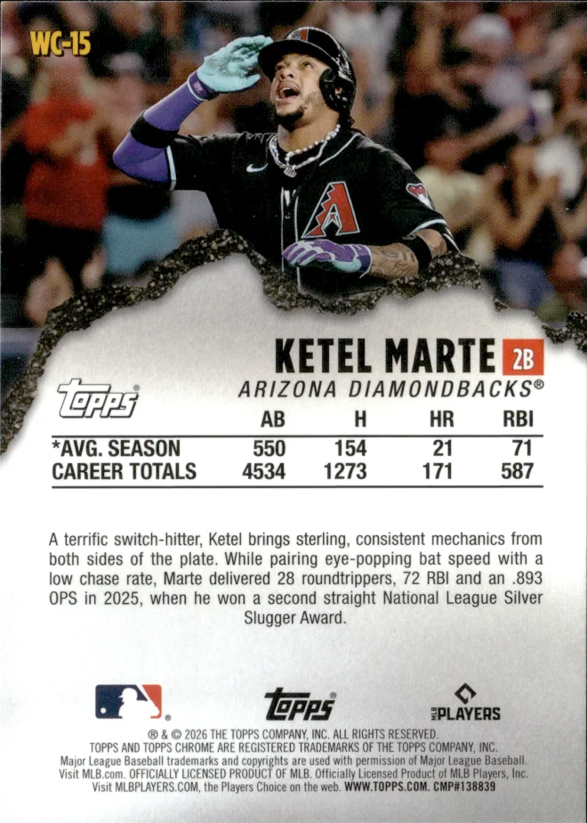 Ketel Marte card back