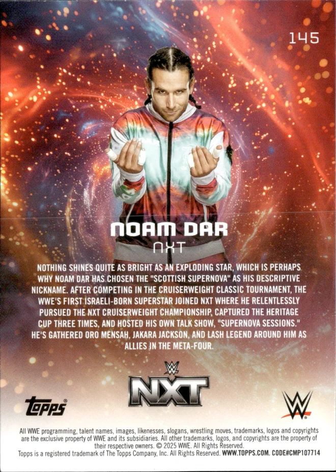 Noam Dar card back
