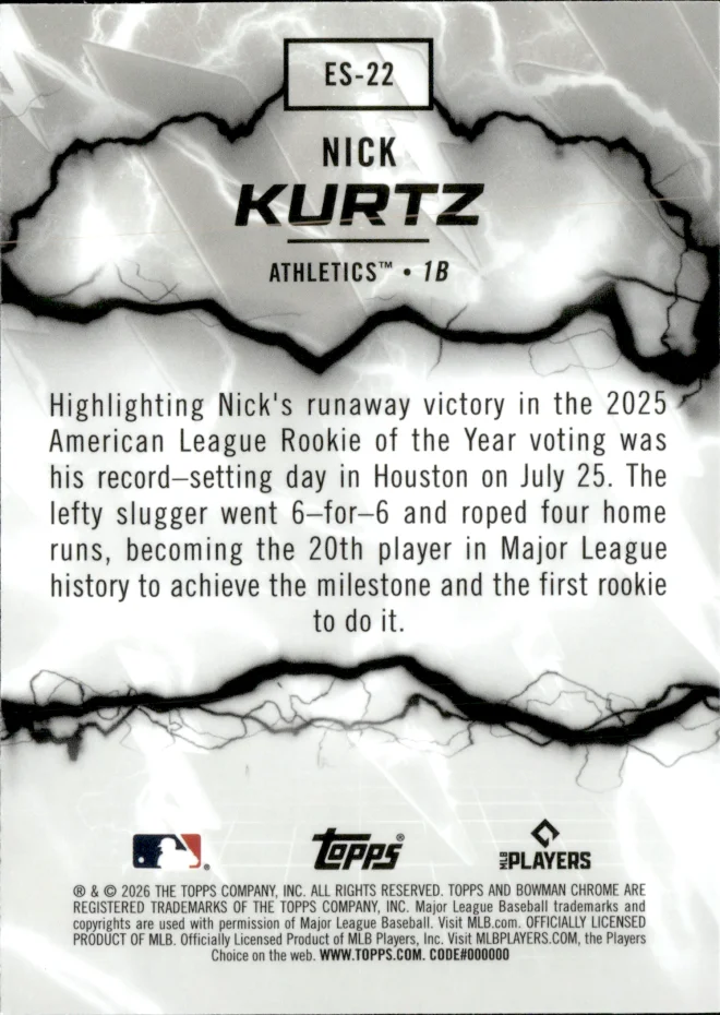 Nick Kurtz card back