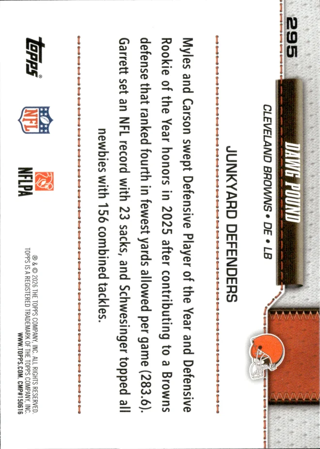 DAWG POUND card back