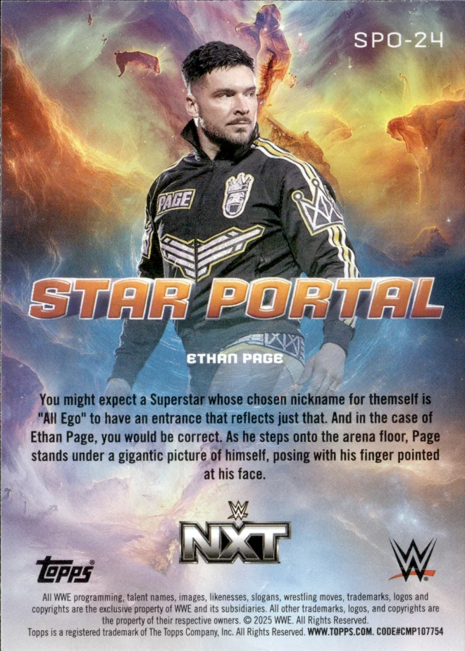 Ethan Page card back