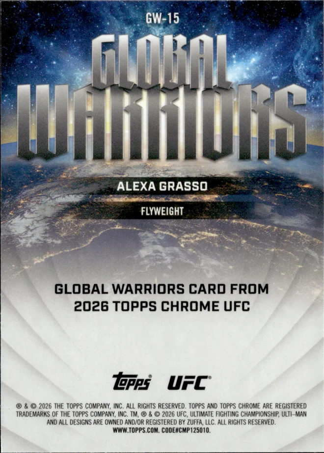 Alexa Grasso card back