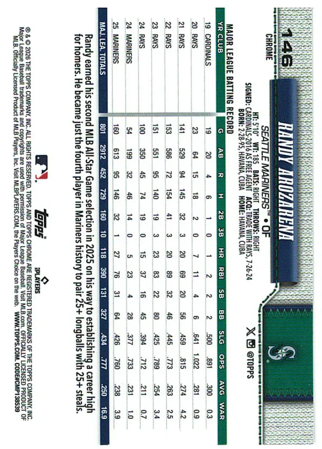 Card 3 card back