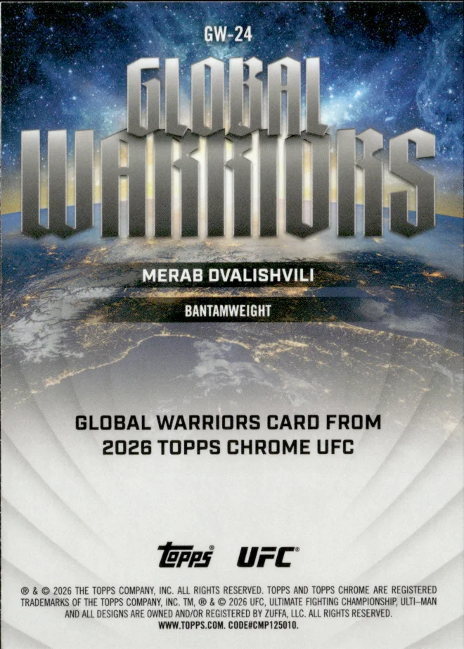 Merab Dvalishvili card back