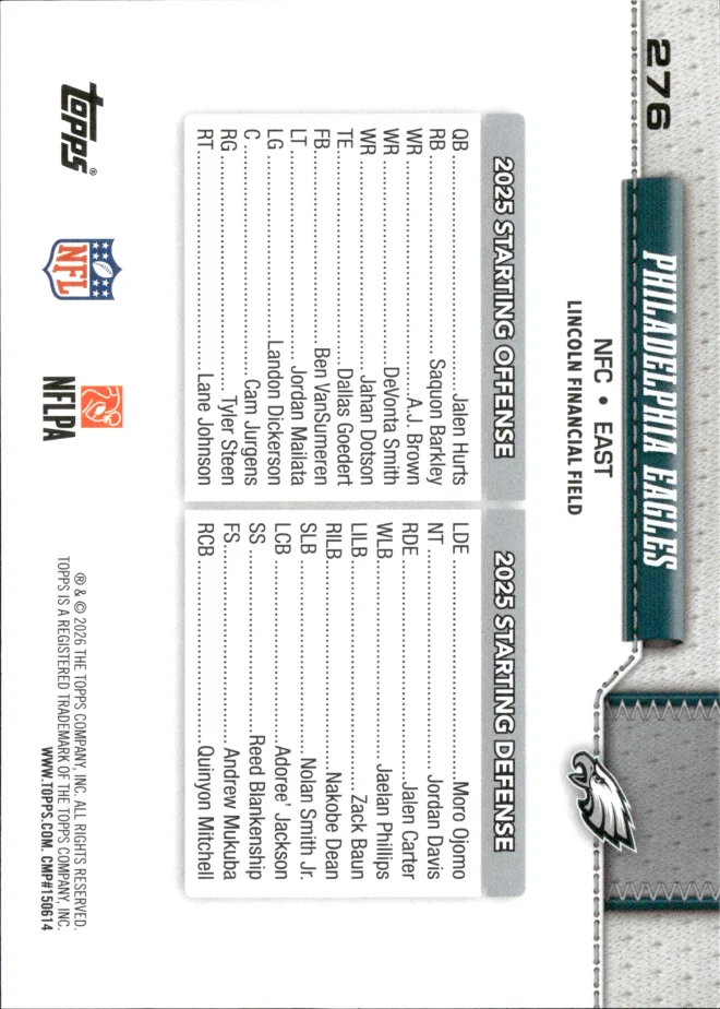 Card 1 card back