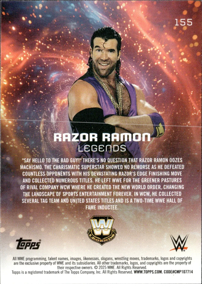 Razor Ramon card back