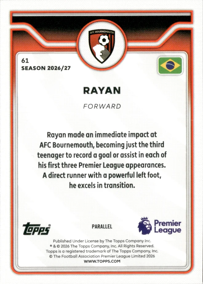 Rayan card back