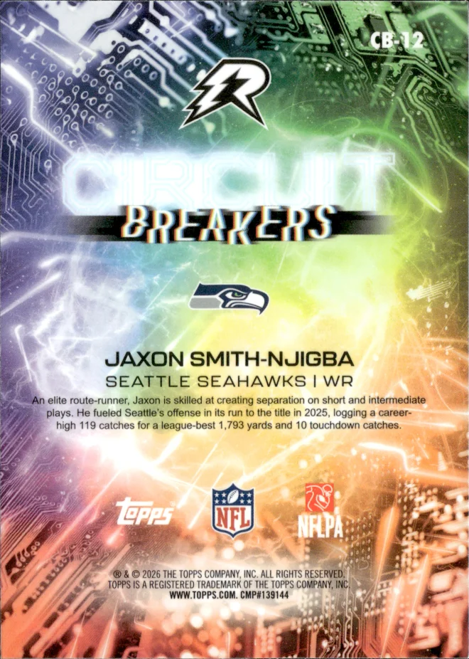 Jaxon Smith-Njigba card back