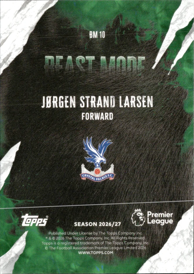 Jørgen Strand Larsen card back