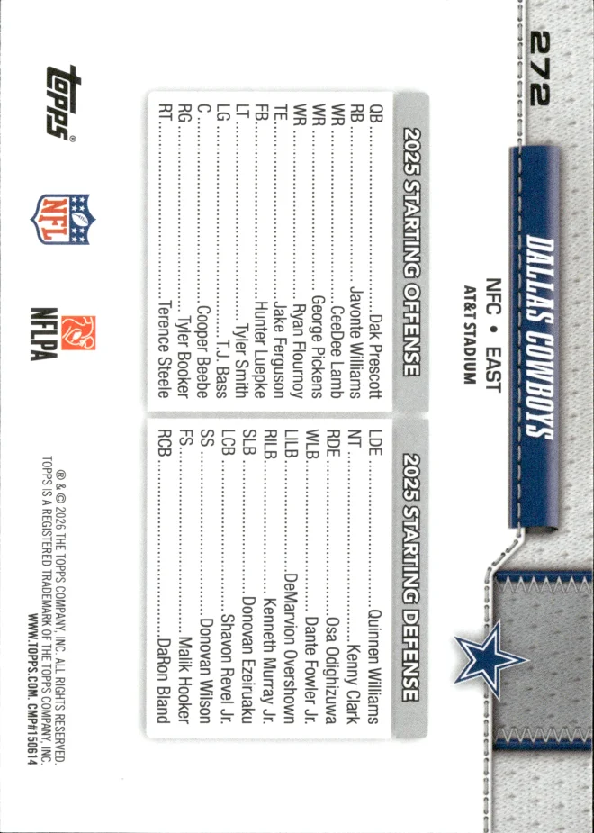 Card 8 card back