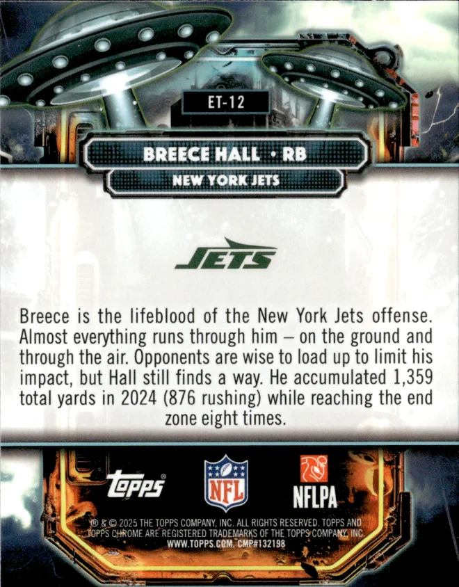 Breece Hall card back
