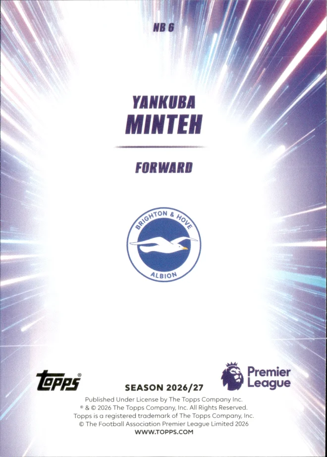 Yankuba Minteh card back