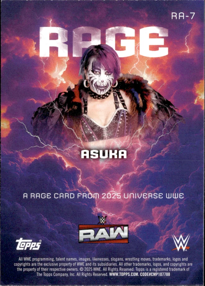 Asuka card back