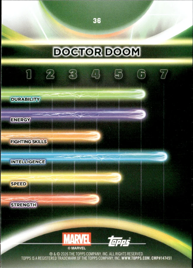 Doctor Doom card back