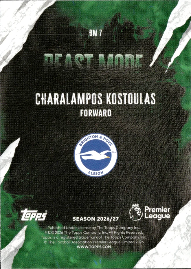 Charalampos Kostoulas card back
