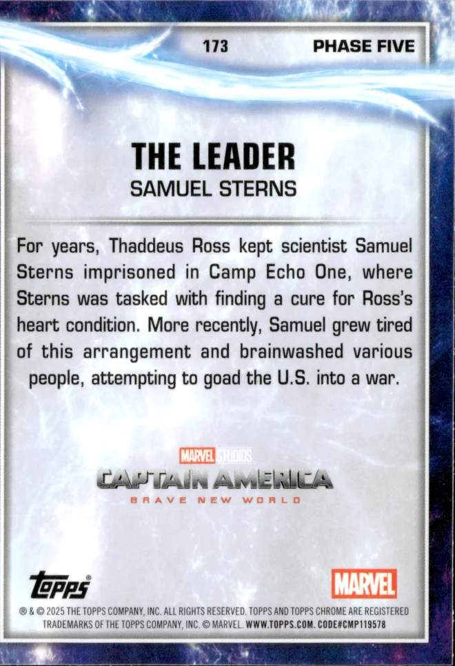The Leader card back