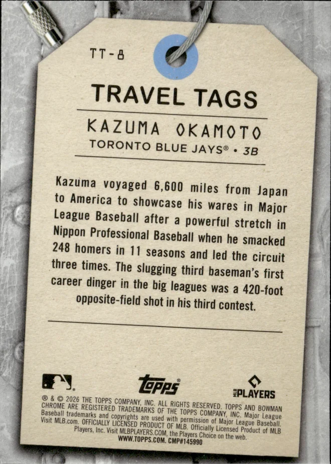Kazuma Okamoto card back