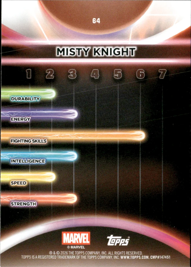 Misty Knight card back