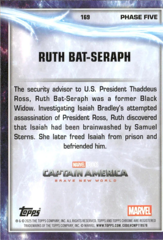 Ruth Bat-Seraph card back