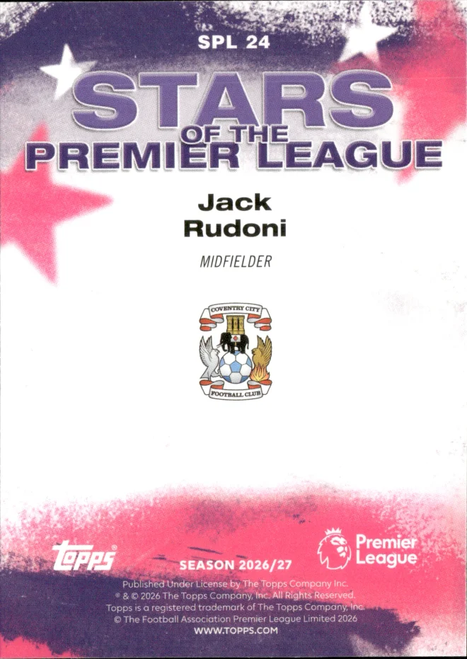 Jack Rudoni card back