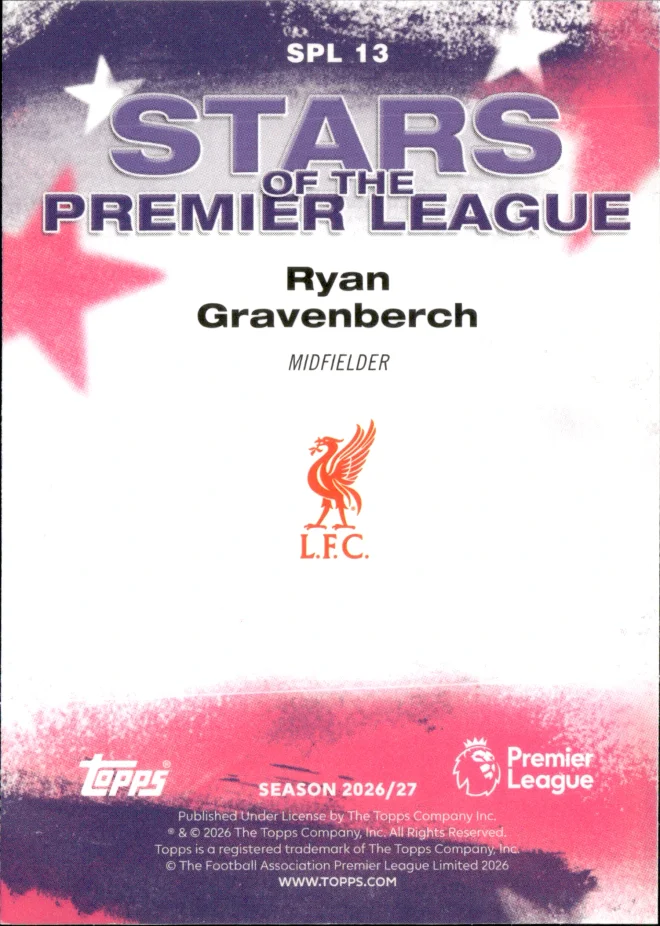 Ryan Gravenberch card back