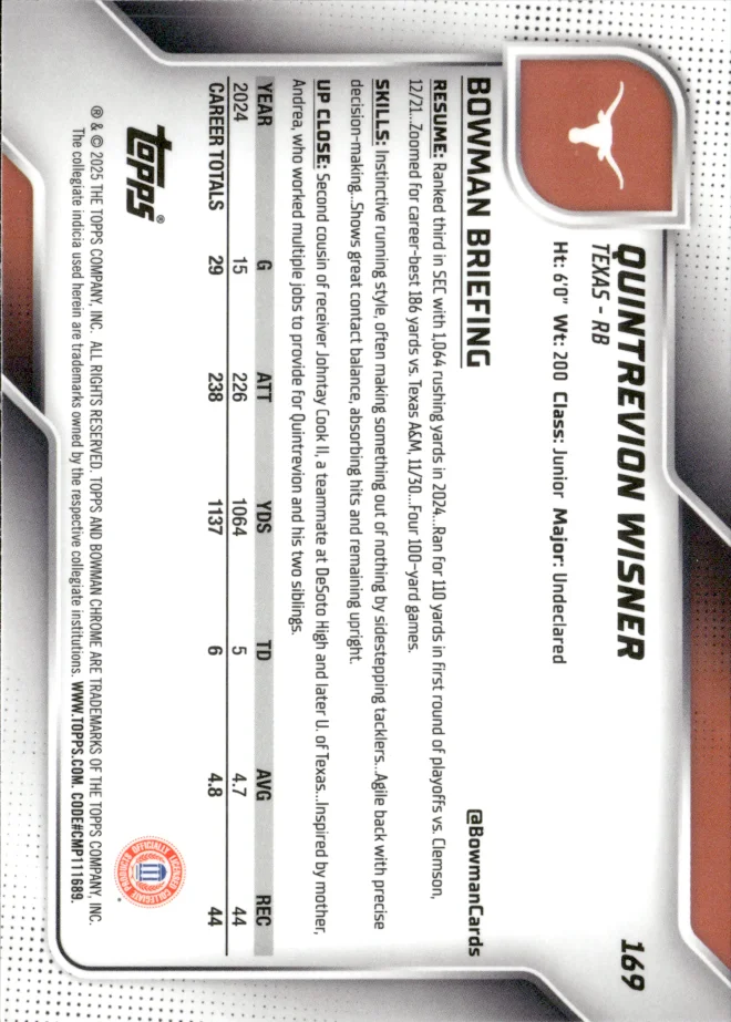Quintrevion Wisner card back