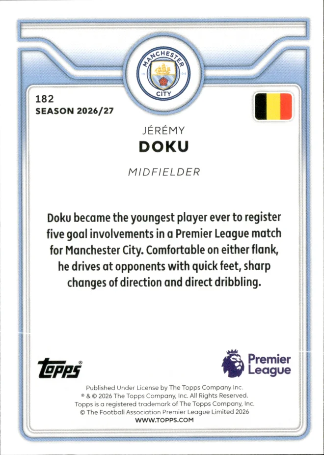 Jérémy Doku card back