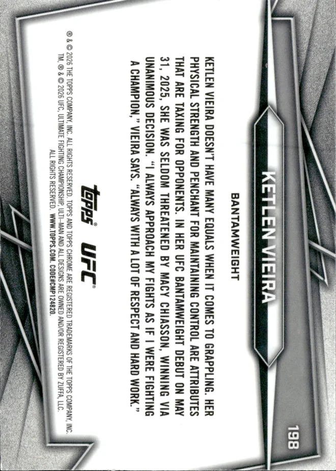 Ketlen Vieira card back