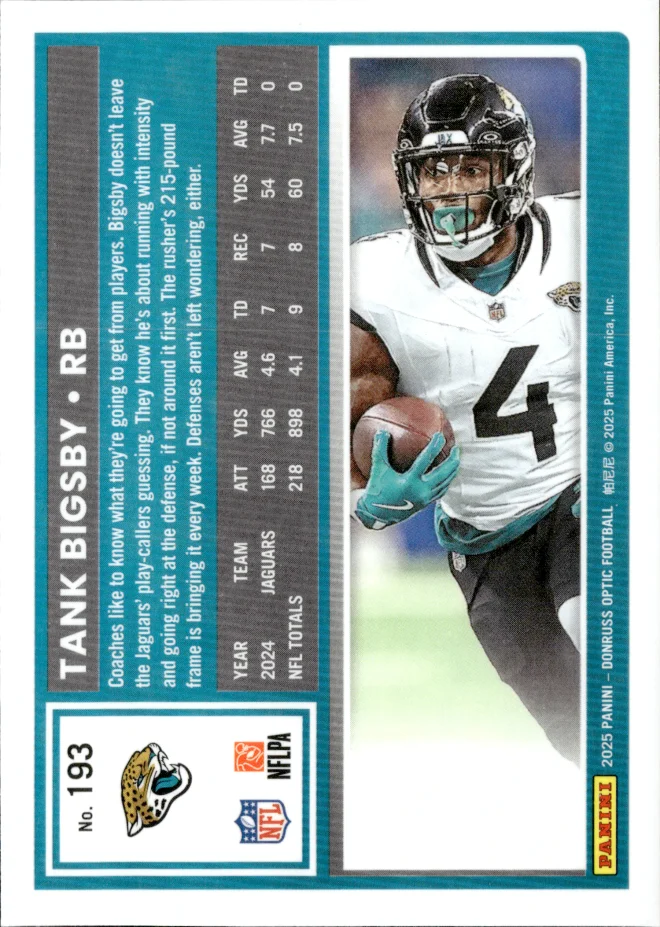 Tank Bigsby card back