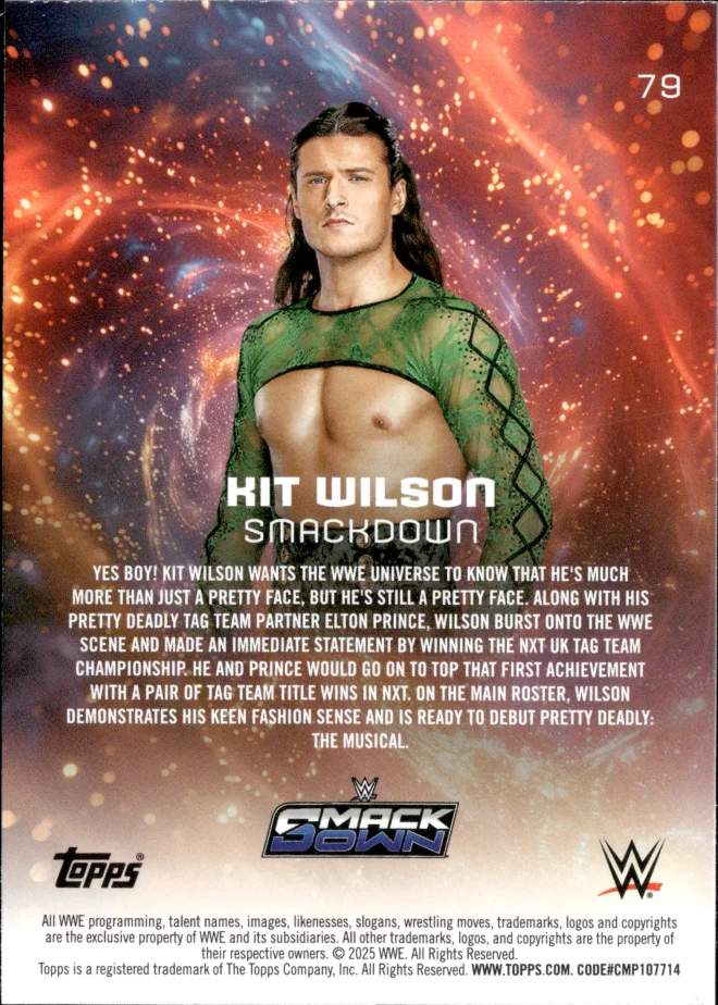 Kit Wilson card back