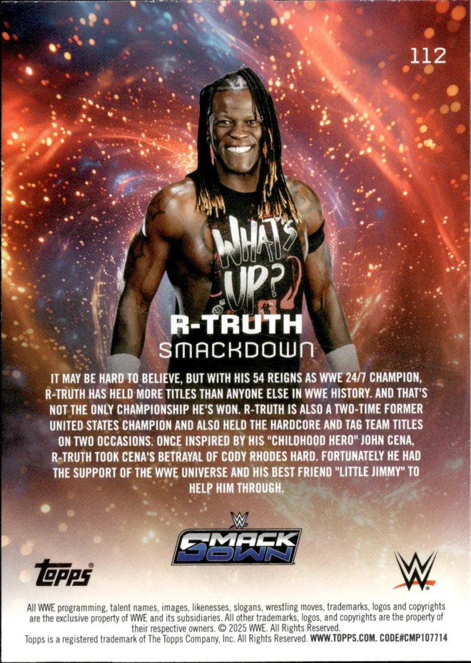 R-Truth card back