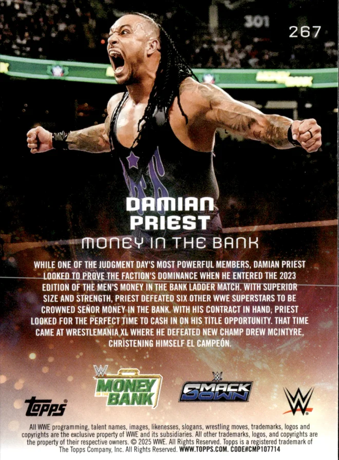 Damian Priest card back
