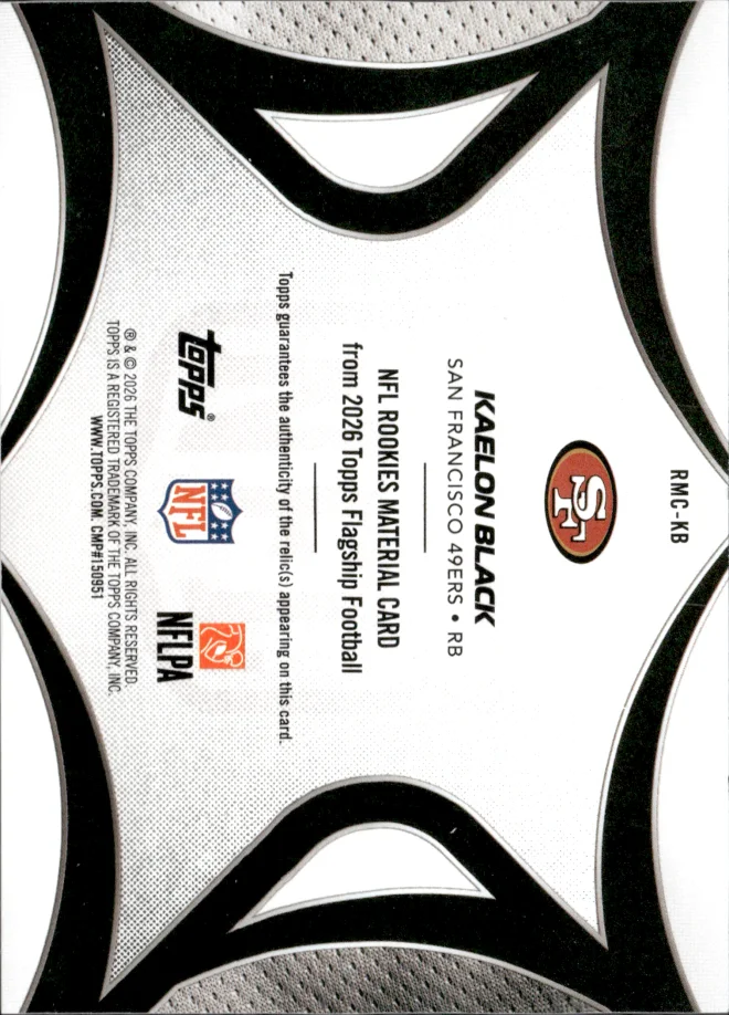 Kaelon Black card back