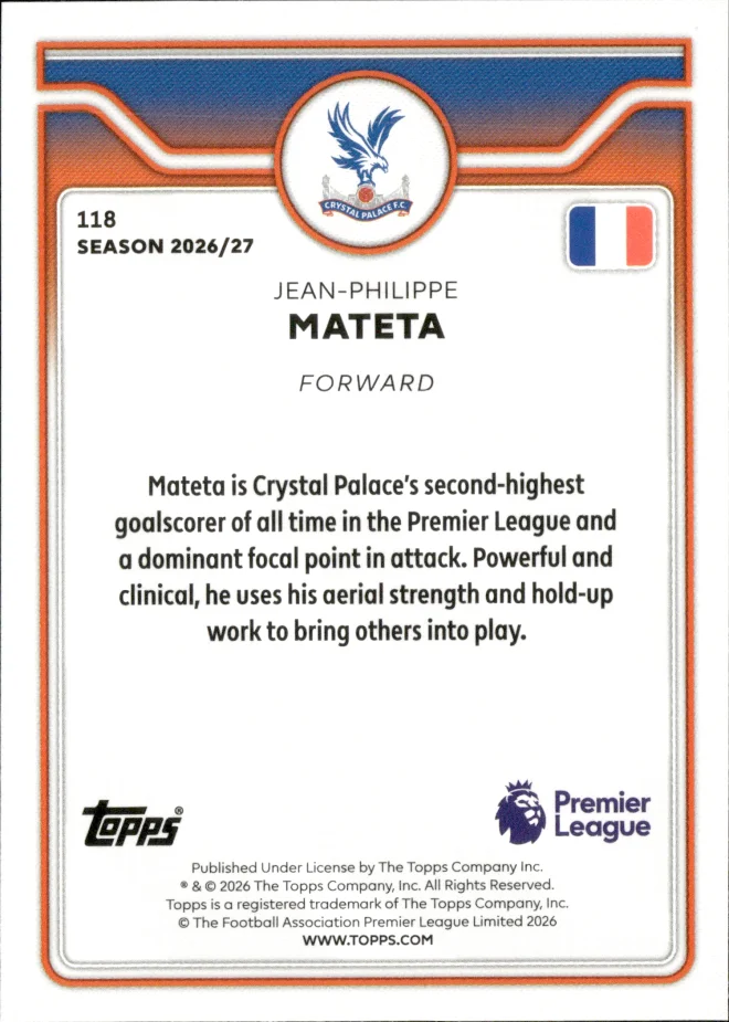 Jean-Philippe Mateta card back