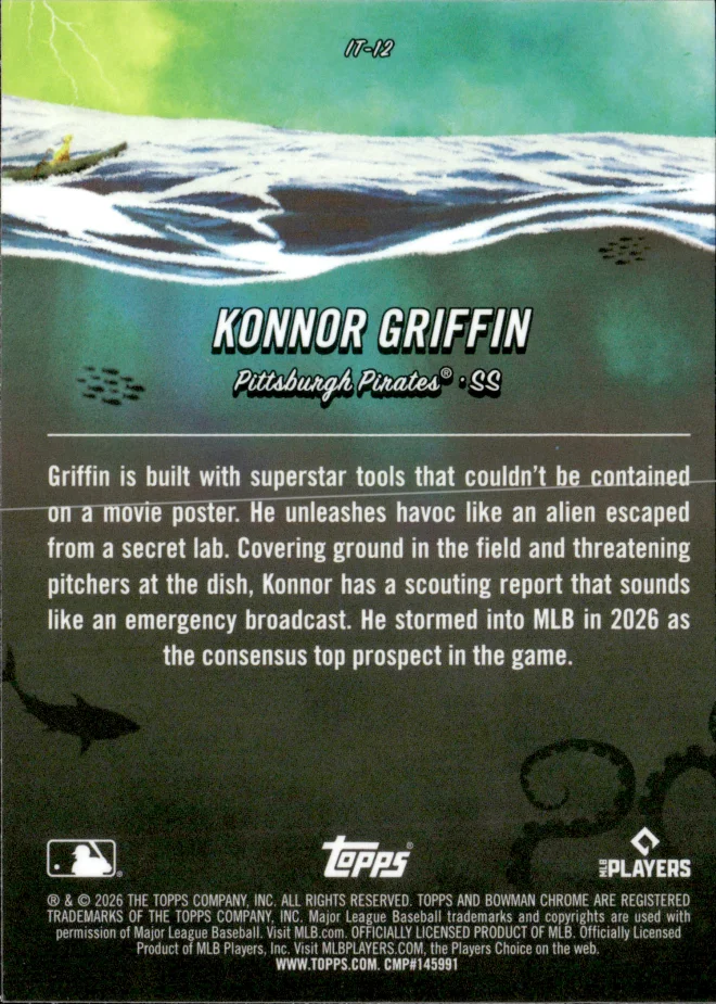 Konnor Griffin card back