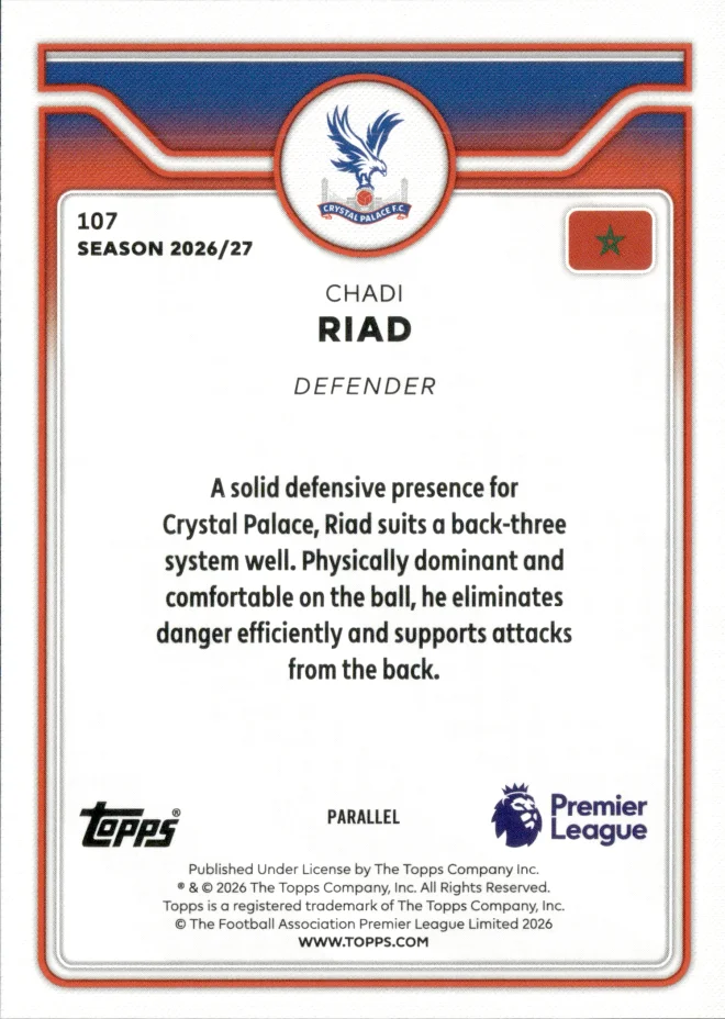 Chadi Riad card back