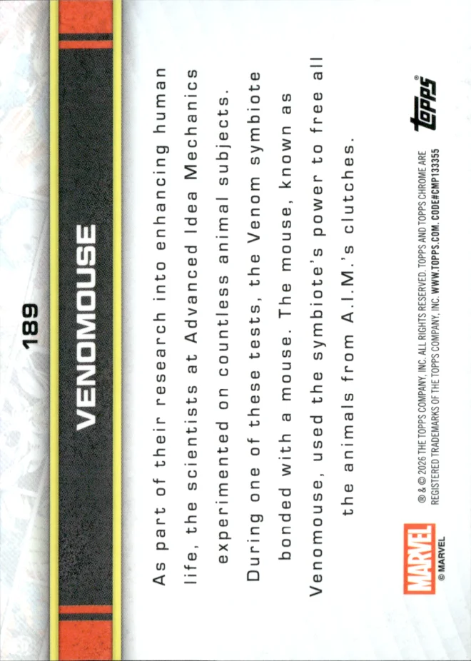 Venomouse card back