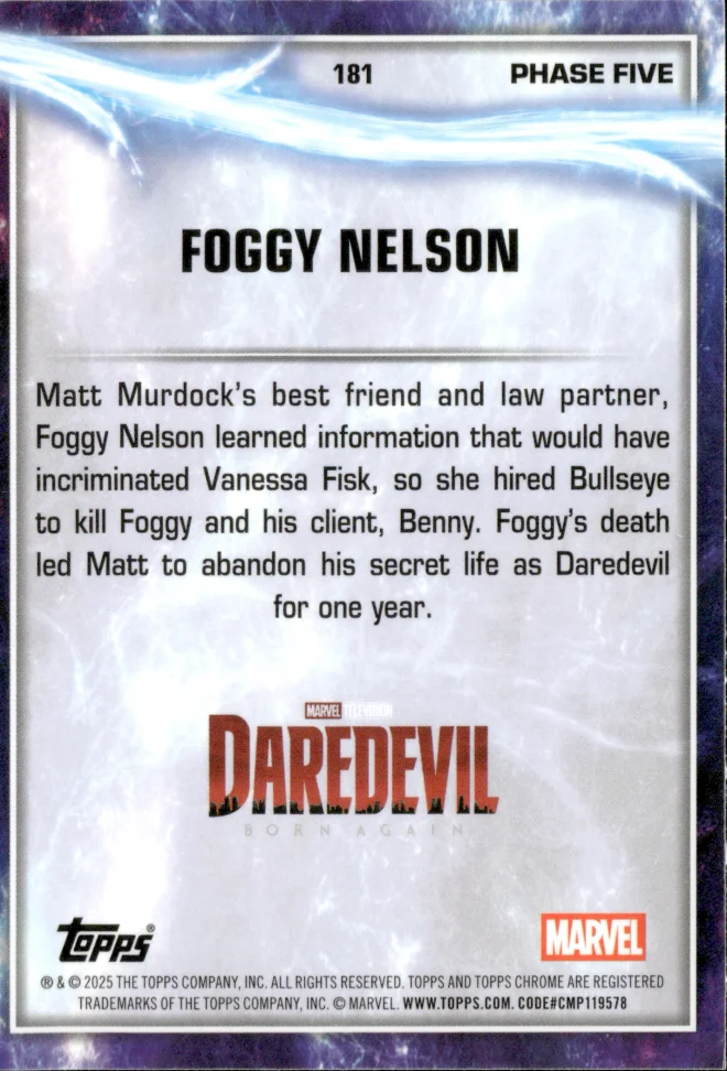 Foggy Nelson card back