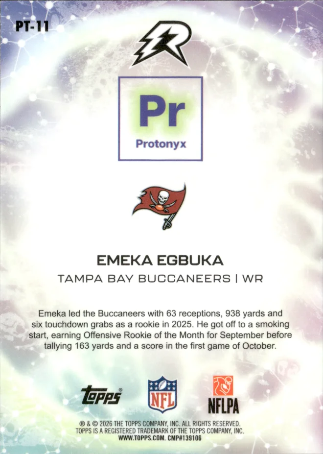 Emeka Egbuka card back
