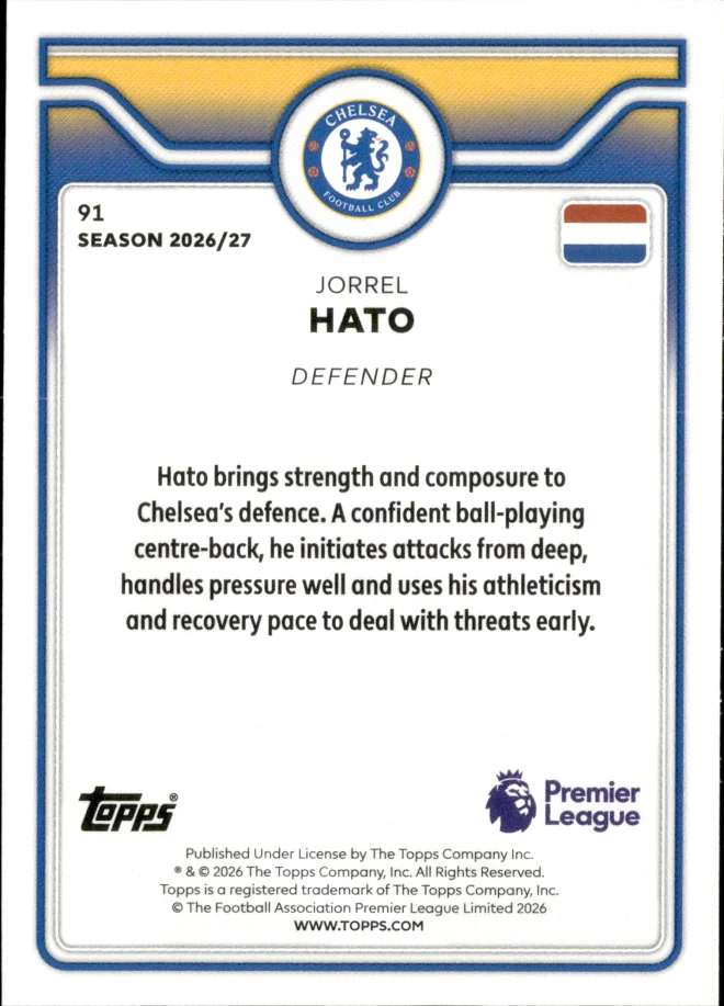 Jorrel Hato card back
